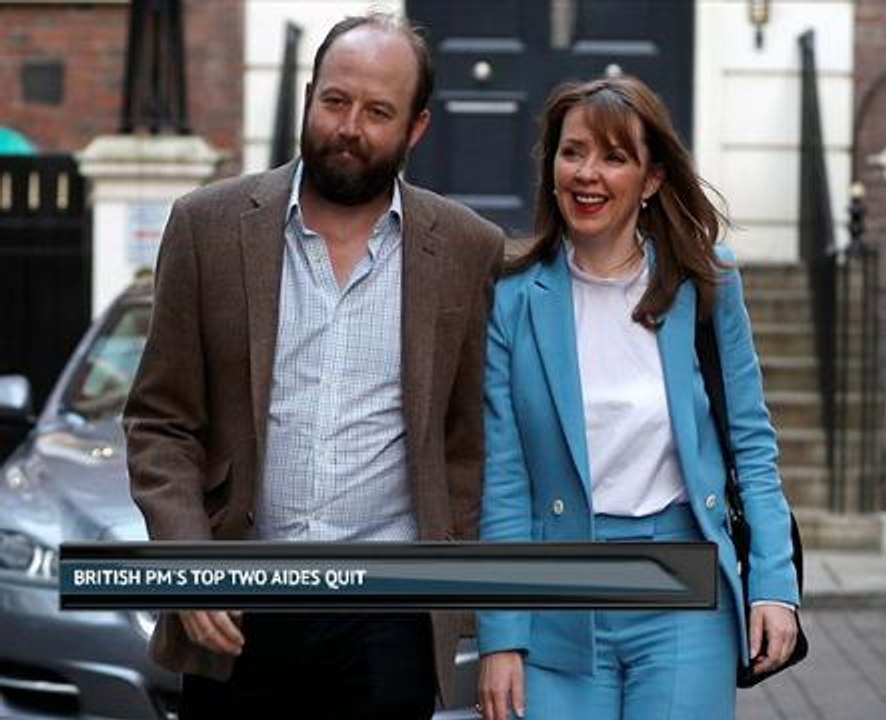 British PM's top two aides quit