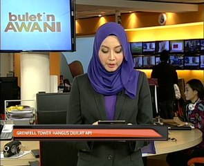 Grenfell Tower hangus dijilat api