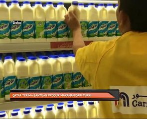 Qatar terima bantuan produk makanan dari Turki