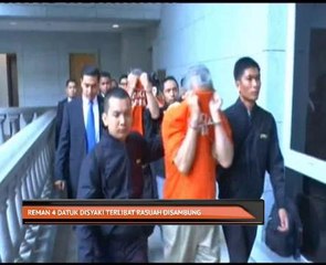 Reman 4 Datuk disyaki terlibat rasuah disambung