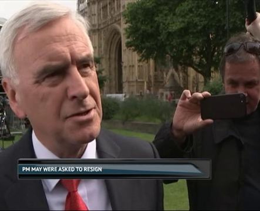 PM May were asked to resign