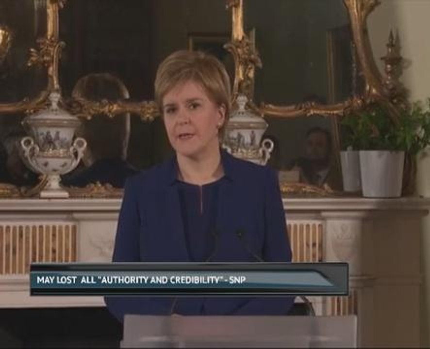 May lost all 'authority and credibility' - SNP