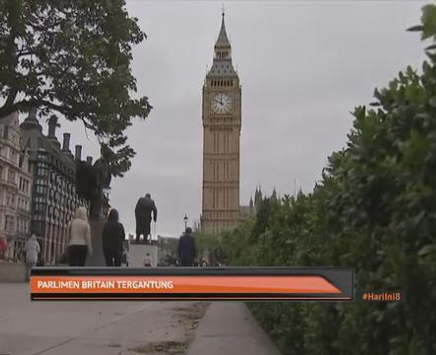 Parlimen Britain tergantung