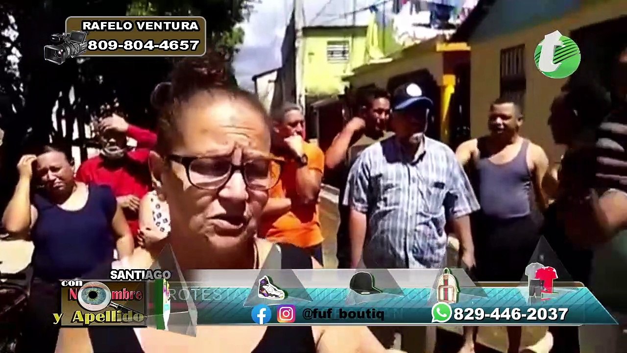 Andres burgos aguas negras moradores Protestan