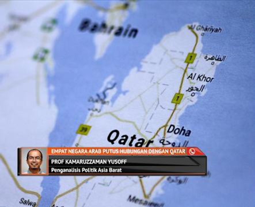 Empat negara Arab putus hubungan dengan Qatar