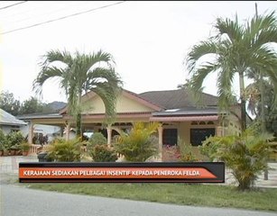 Kerajaan sediakan pelbagai insentif kepada peneroka Felda