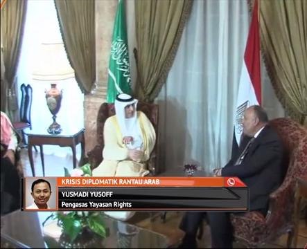 Krisis diplomatik rantau Arab: Reaksi Yusmadi Yusoff