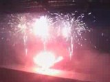 Stade De France Lille-Lyon  feux d'artifice