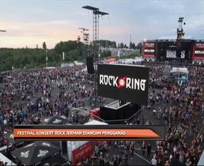 Festival konsert rock Jerman diancam pengganas