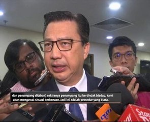 Pesawat berpatah balik prosedur biasa - Liow Tiong Lai