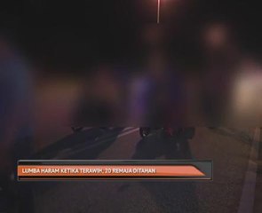 Lumba haram ketika terawih, 20 remaja ditahan