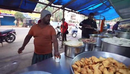 Early Morning Breakfast Of Bhubaneswar | Only 25₹ ($0.34) | 15 Different Item | Street Food India