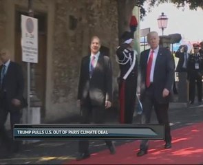 Trump pulls U.S. out of Paris climate deal