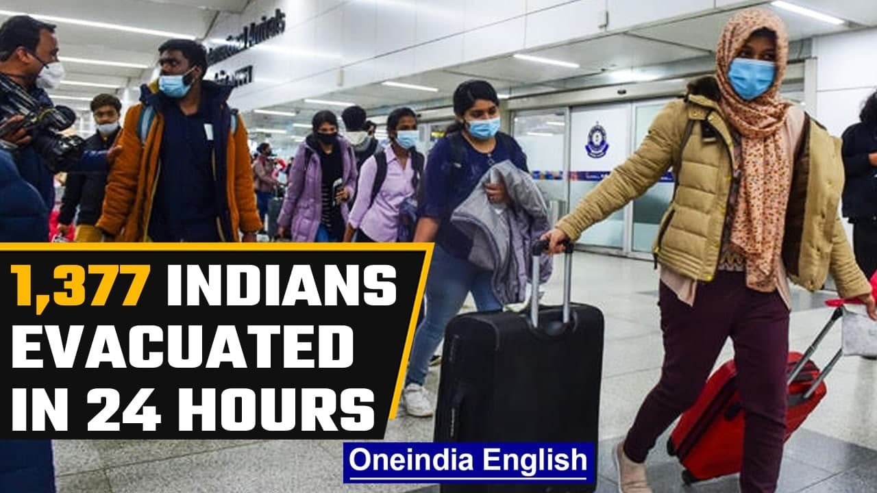 MEA: 1,377 Indians evacuated in 24 hours, no citizen left in Kyiv | Operation Ganga | Oneindia News