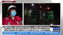 Conductor en estado de ebriedad provoca accidente vial y luego se volcó en la capital