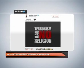 Artis Indonesia kongsi perasaan di media sosial