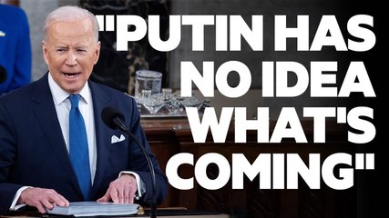 VIDEO: Biden focuses his first State of the Union address on Russia's invasion of Ukraine