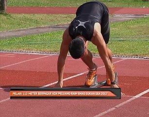 Pelari 110 meter berpagar ada peluang raih emas Sukan SEA 2017