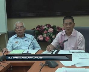 2,825 transfer application approved