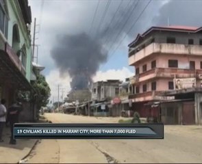 9 civilians killed in Marawi City, more than 7,000 fled