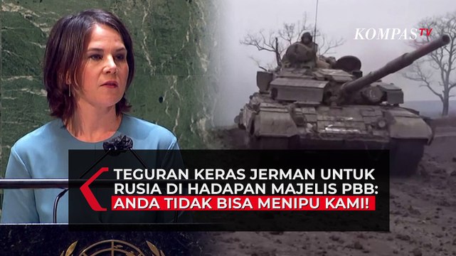 Keras! Jerman Tegur Rusia soal Serangan Ukraina di Hadapan Majelis PBB