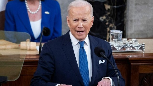 Joe Biden bans airspace for Russian airlines | Watch full speech