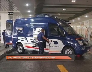 SPAD pandang serius kes samun penumpang Uber
