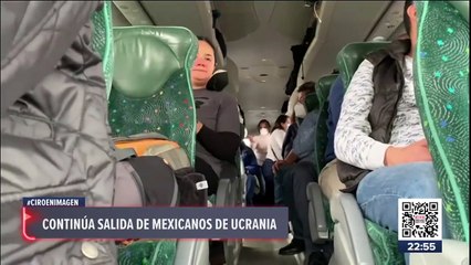 Mexicanos van camino a Bucarest donde un avión los traerá a México