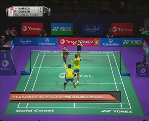 Piala Sudirman: Malaysia gagal muncul juara kumpulan C