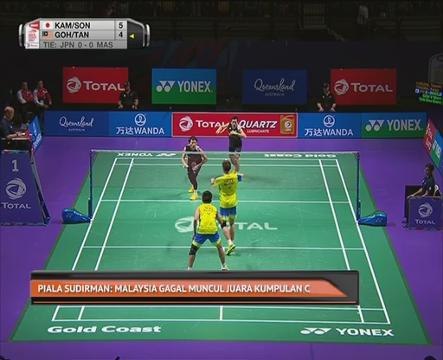 Piala Sudirman: Malaysia gagal muncul juara kumpulan C