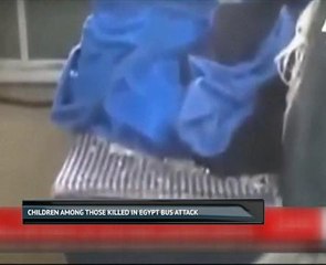 Children among those killed in Egypt bus attack