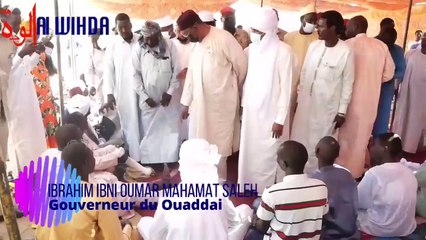 Tchad : le gouverneur du Ouaddaï Ibrahim Ibni Oumar rend visite à des blessés à l'hôpital