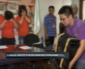 S. Koreans arrested in online gambling bust in Philippines