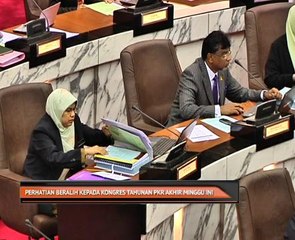 Perhatian beralih kepada kongres tahunan PKR akhir minggu ini