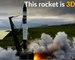 3D-printed rocket blasts off into space