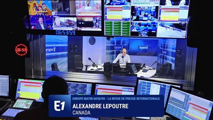 Le Canada, l'Angleterre et la Belgique font la Une de la presse internationale