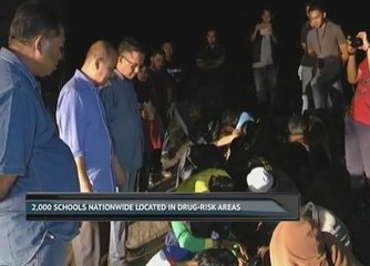 2,000 schools nationwide located in drug risk areas
