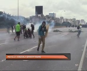 Protes di Venezuela semakin tegang