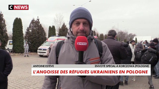 L'angoisse des réfugiés ukrainiens en Pologne