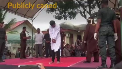 Aceh laksana hukuman sebat ke atas pasangan gay