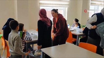 Ukrayna'dan tahliye edilen Kırım Tatar Türkleri, Edirne'de misafir ediliyor