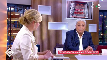 Enrico Macias évoque sa carrière et sa retraite impossible sur le plateau de C à Vous