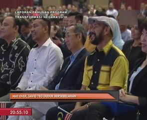 Mat Over, David Teo duduk bersebelahan