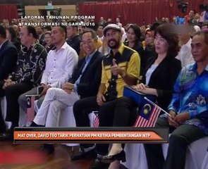 Mat Over, David Teo tarik perhatian PM ketika pembentangan NTP