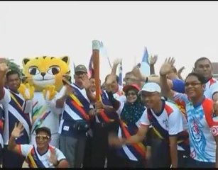 Larian Obor Sukan SEA menuju Negeri Sembilan