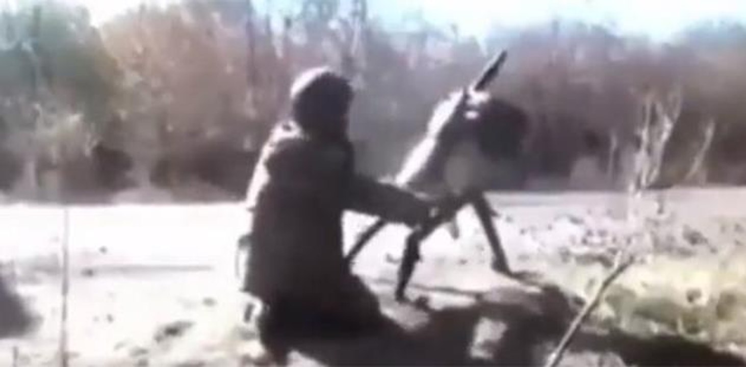 Uçaksavarla ateş ederken "Allahu Ekber" diye bağıran Ukraynalı: Böyle daha iyi vuruyor