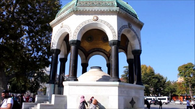 ayasofya camii meydanı alman çeşmesi 4.bölüm sır yapım