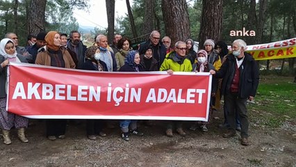 Akbelen ormanında bilirkişi keşfi yapıldı: "Kömür öldürür, zeytin yaşatır"