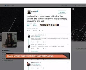 Reaksi netizen insiden letupan Manchester Arena