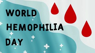 World hemophilia day. World hemophilia national or international day to awareness and symbol of save Life and best for better health disease. universe donation organ and blood to hemophilia persons.